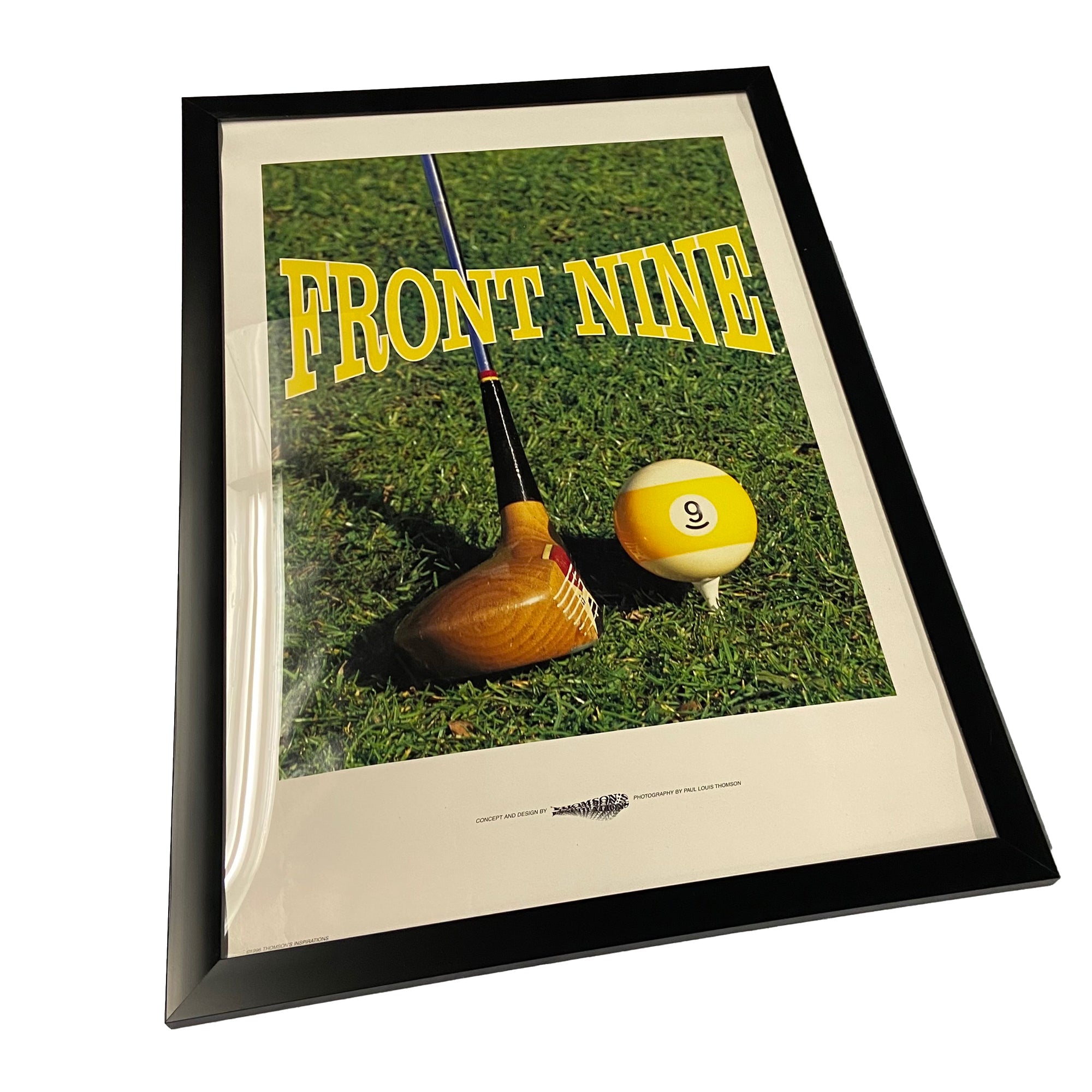 Billard D&L, Affiche encadrée Front Nine Golf/Billiards