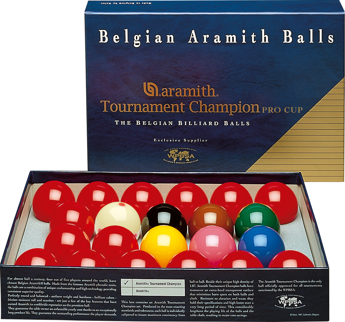 Aramith, Aramith Pro Cup Tournament Champion Snooker Set