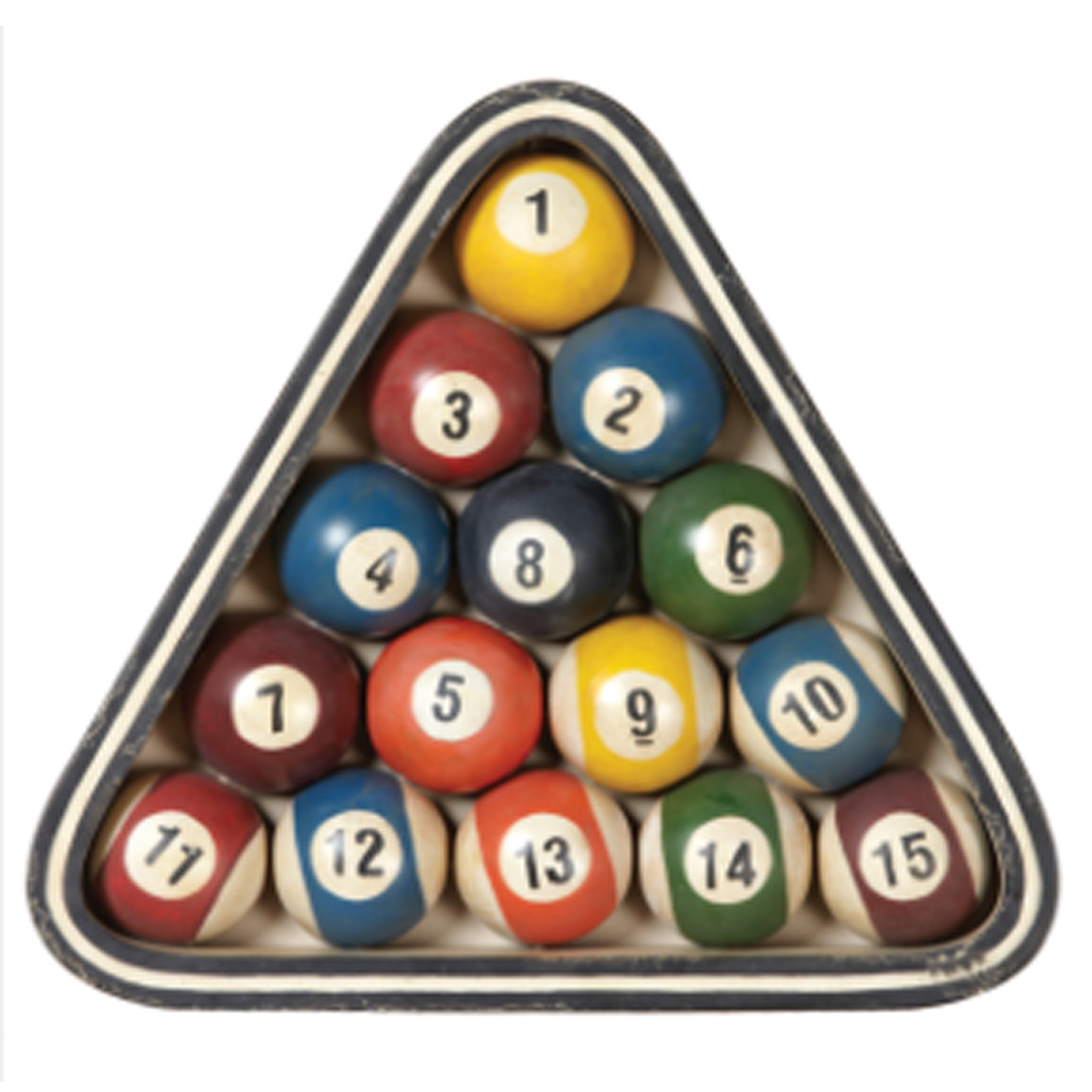 D&L Billiards, Art mural en métal "Pool Rack of Balls