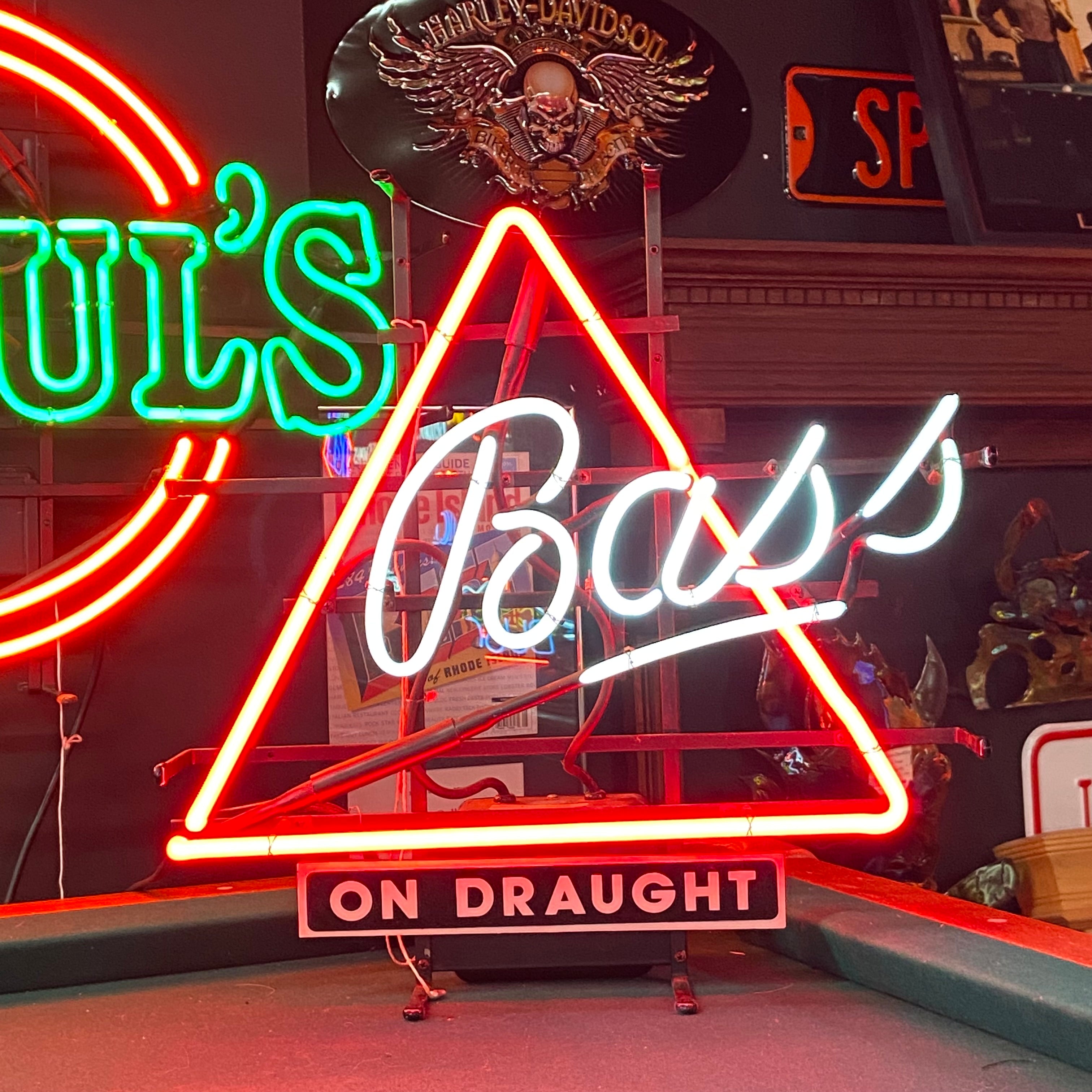 D&L Billiards, Bass on Draught Neon Light