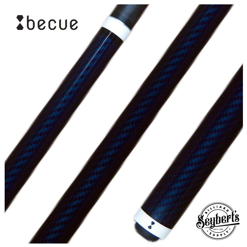 Becue, Becue V2 Carbon Fiber Naked Prestige BLUE queue de billard