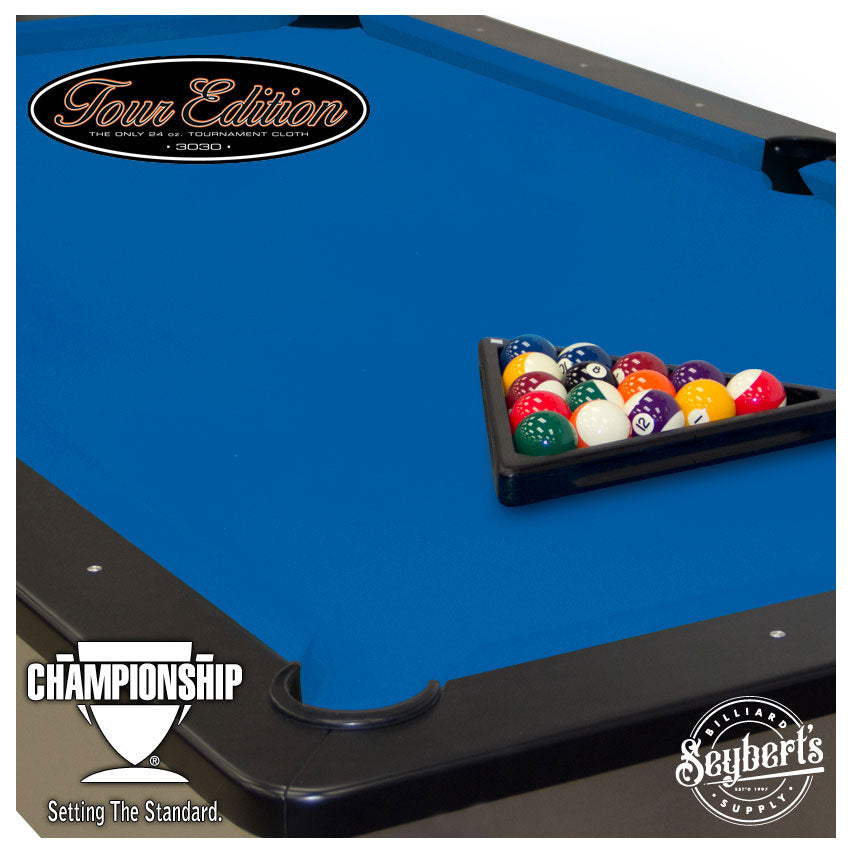 Championnat, Bleu électrique Tour Edition Championship Cloth