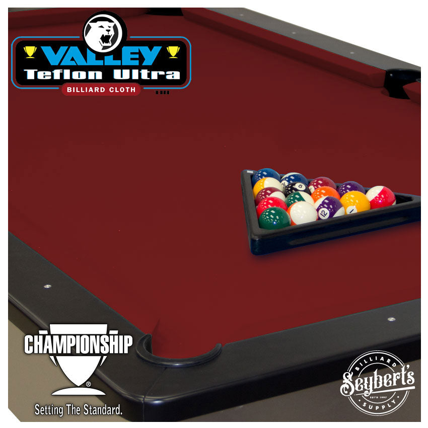 Championnat, Burgundy Valley Teflon Ultra Championship Cloth