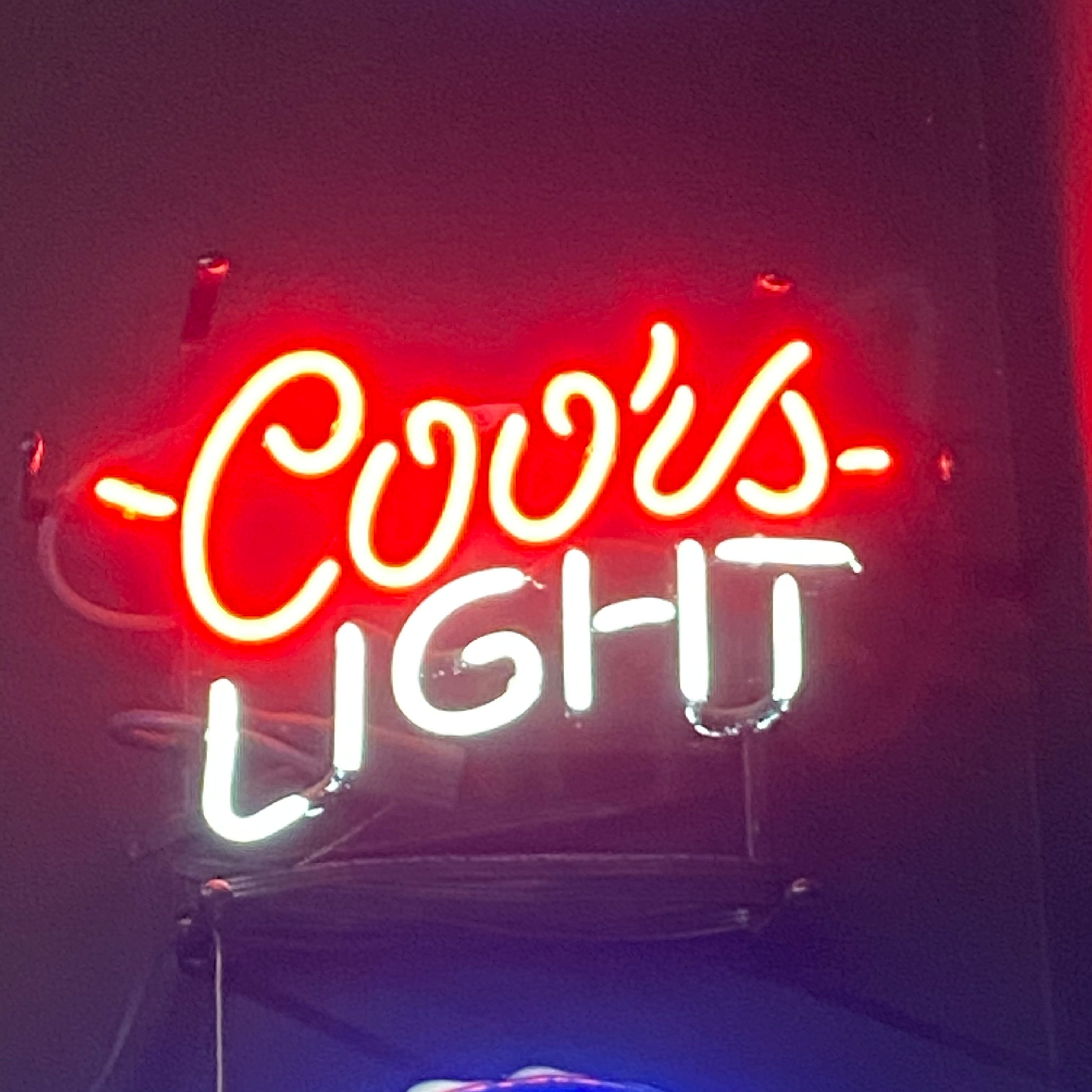 Billards D&L, Coors Light Mini Neon Light