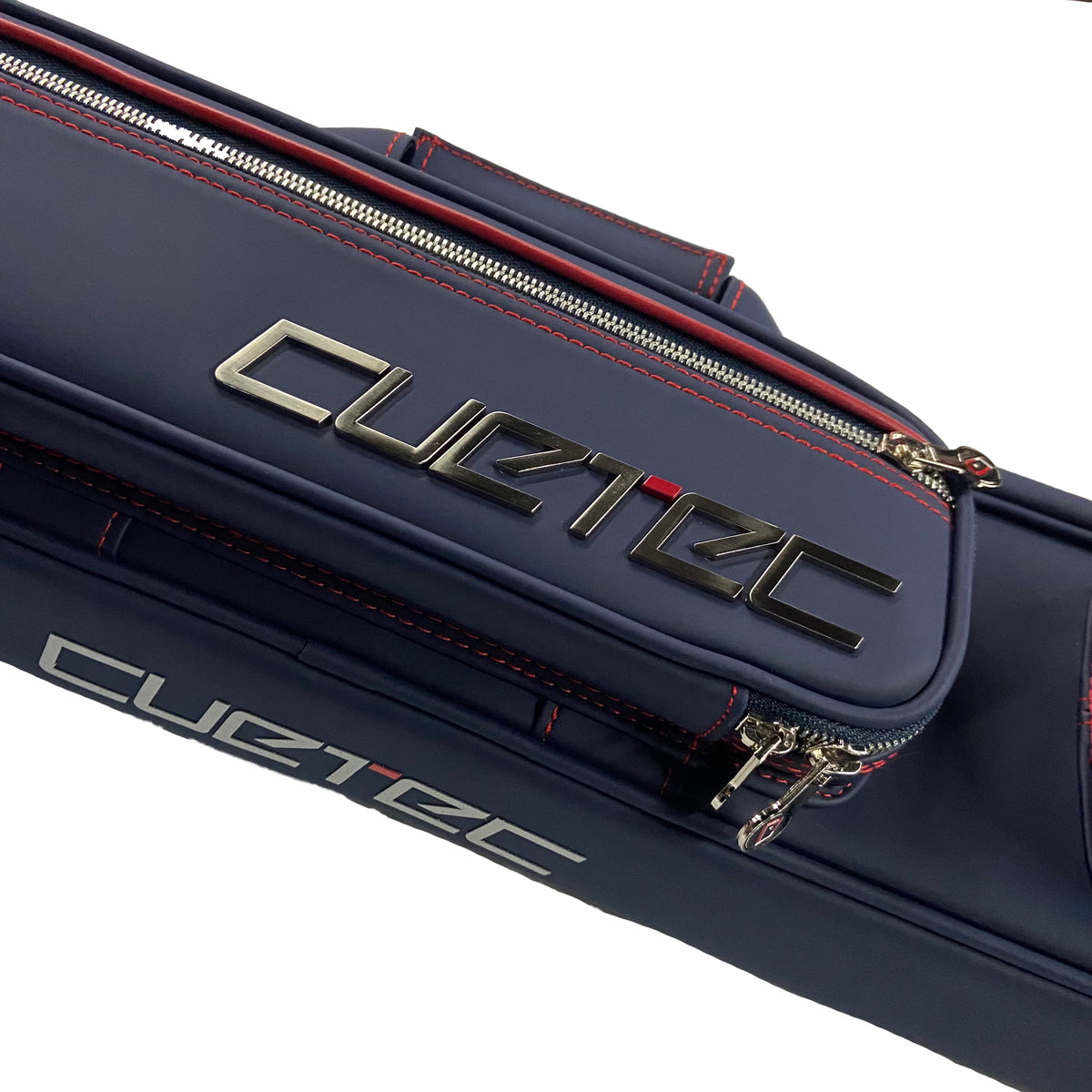 Cuetec, Cuetec Proline Navy 4x8 Soft Case - 4 Butt/8 Shaft