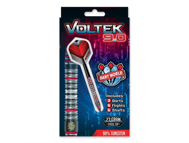 Monde des fléchettes, Dart World Voltek 9.0 Steel Tip Dart Set