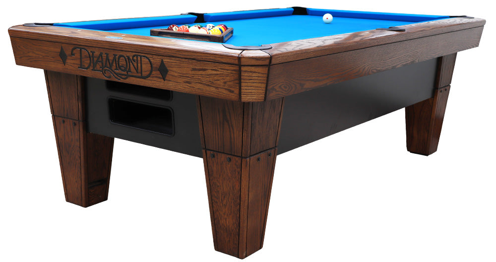 Diamant, Diamond Pool Tables - Table de billard Pro-Am de 7 pieds - Chêne Noyer