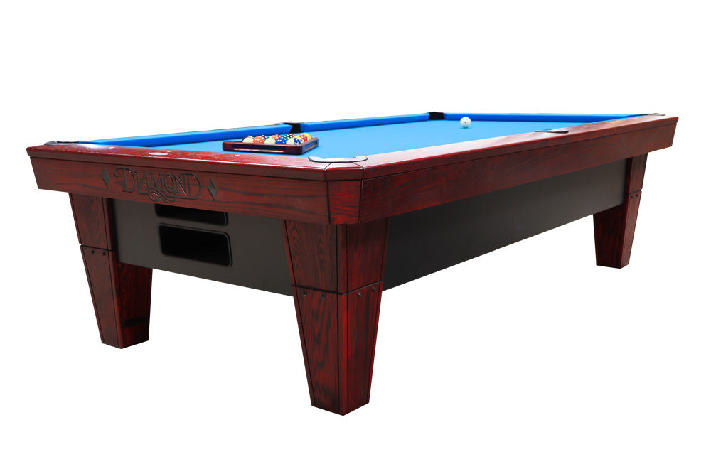 Diamant, Diamond Pool Tables - Table de billard Pro-Am de 9 pieds - Chêne Cerisier