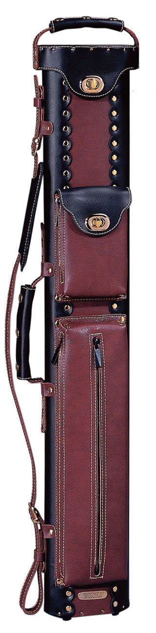 Instroke, Etui de queue de cow-boy Instroke 2X2 en cuir noir/marron