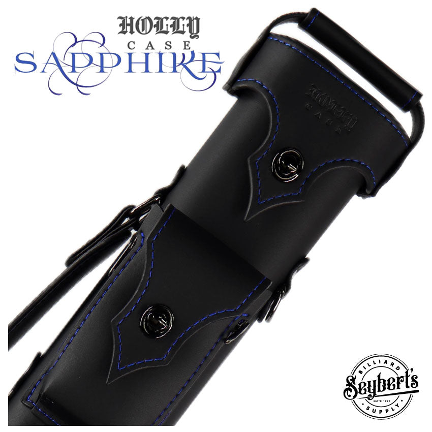 Houx, Étui pour queue de billard Holly Spectrum Sapphire Stitched