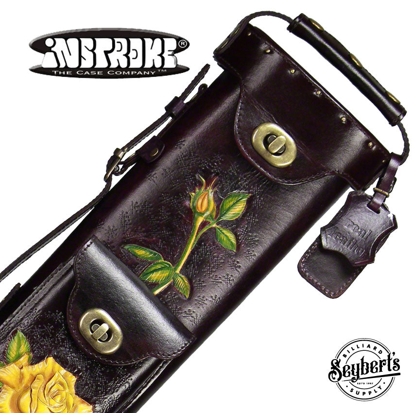 Instroke, Etui pour queue de billard Instroke 2X4 Yellow Rose