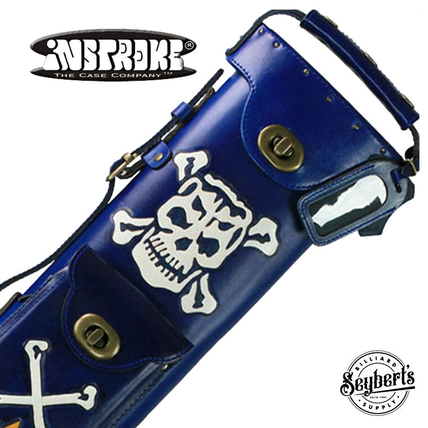 Instroke, Etui pour queue de billard Instroke 2x4 Skull Cowboy