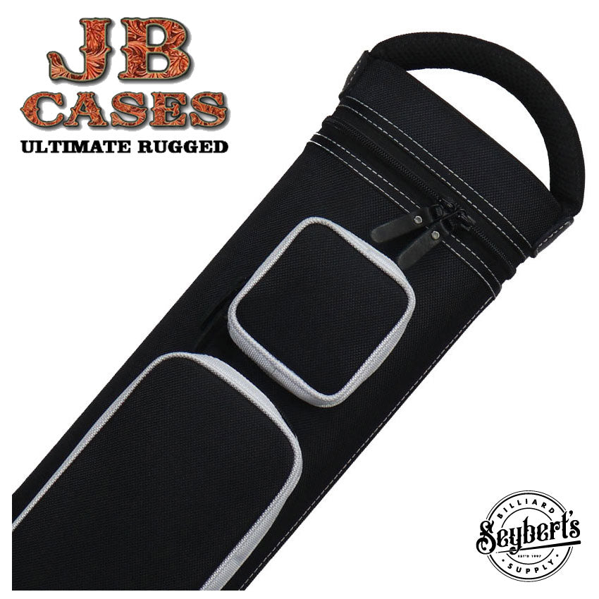 JB, Étui pour queue de billard JB Ultimate Rugged Case noir/blanc