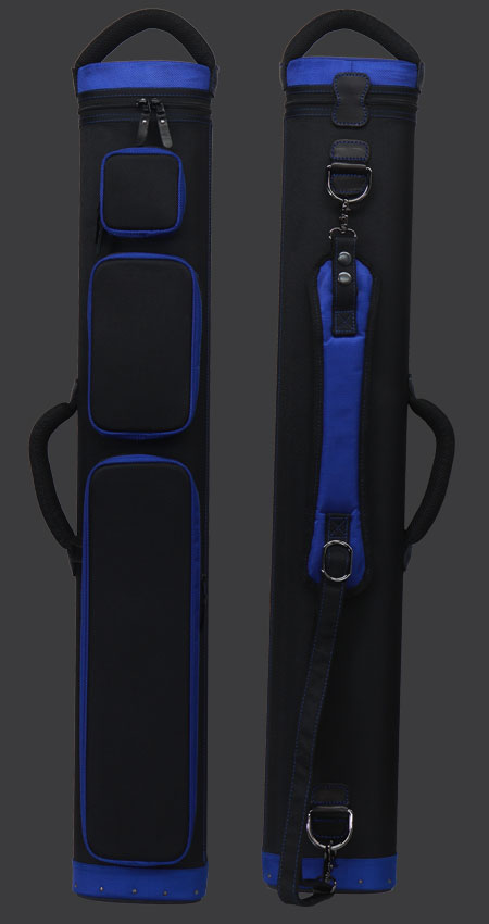 JB, Etui pour queue de billard JB Ultimate Rugged Case noir/bleu