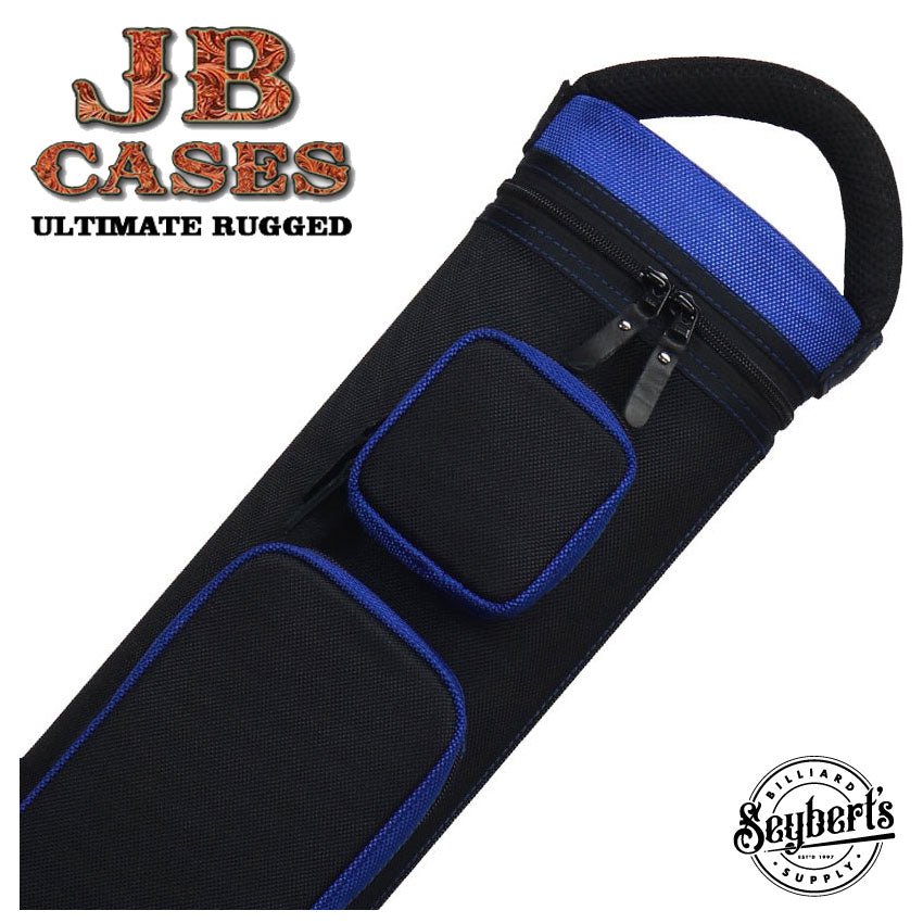 JB, Etui pour queue de billard JB Ultimate Rugged Case noir/bleu