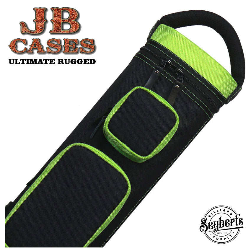 JB, Étui pour queue de billard JB Ultimate Rugged Case noir/vert