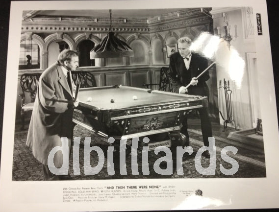 Billard Library Company, Fitzgerald & Huston - Et puis il n'y en a pas eu