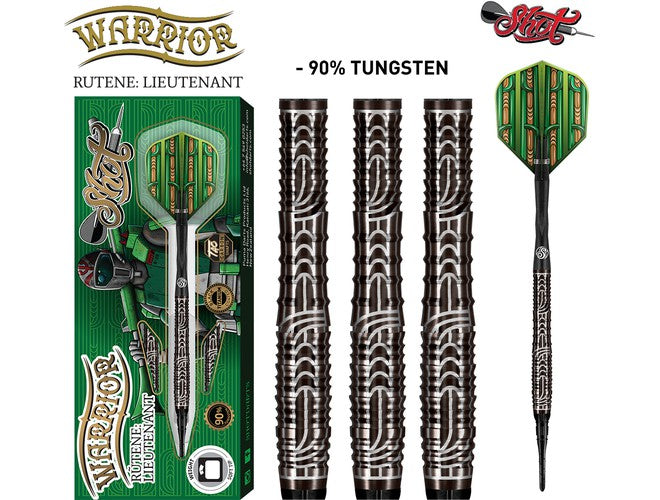 Tirer !, Fléchettes ! Jeu de fléchettes Warrior Rutene Soft Tip