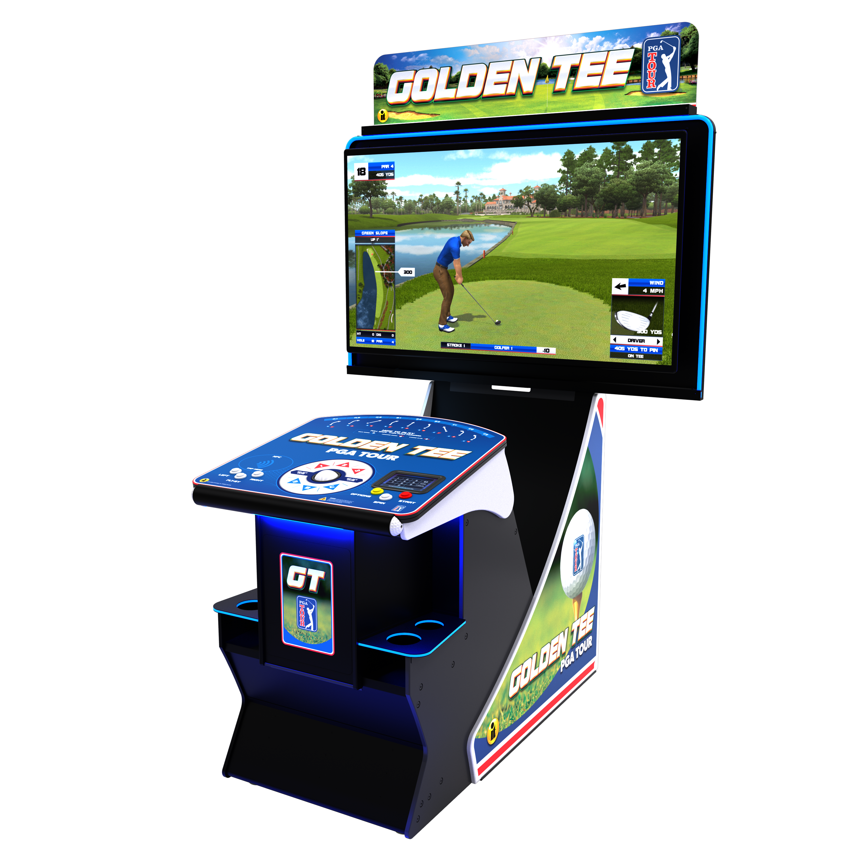 Incredible Technologies, Inc., Golden Tee PGA TOUR Clubhouse Deluxe Edition