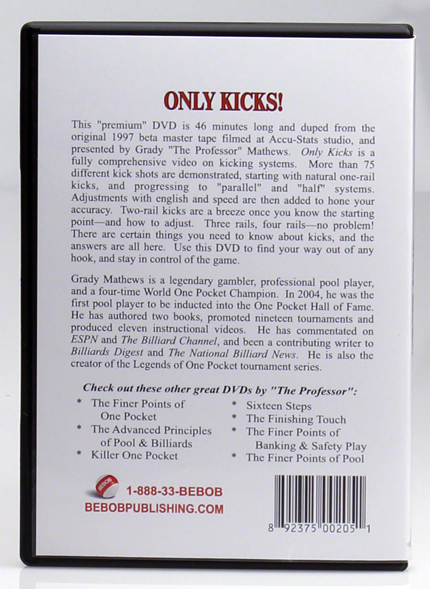 Grady Mathews, Grady Mathews Only Kicks DVD