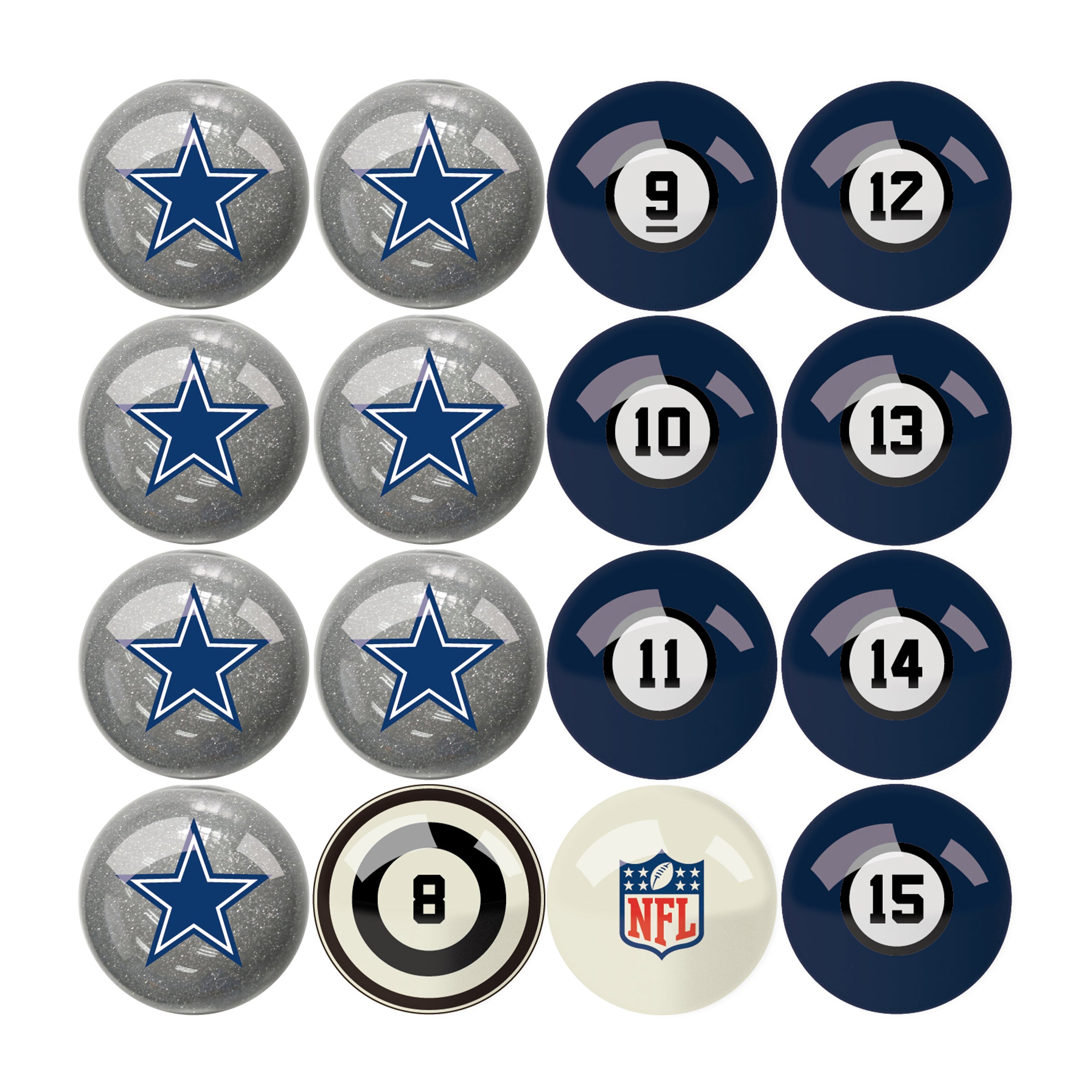 Cartlogic Add-on, Imperial USA NFL Team Ball Sets - Sélection d'équipe