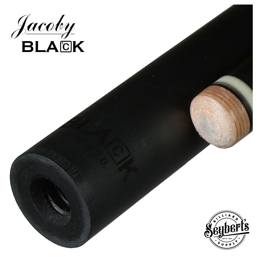 Jacoby, Jacoby 3/8 x 10 Thread BlaCk Carbon Fiber Cue Shaft