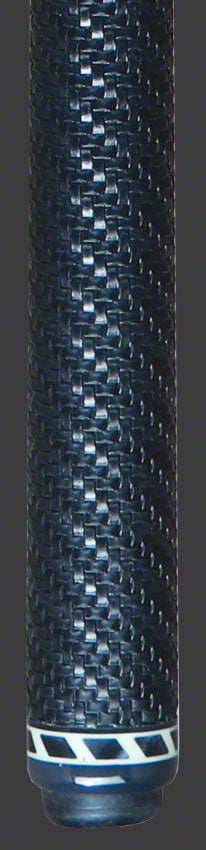 Jacoby, Jacoby Black Out Carbon Fiber Blue Break Jump Cue with Wrap (queue de saut en fibre de carbone avec emballage)