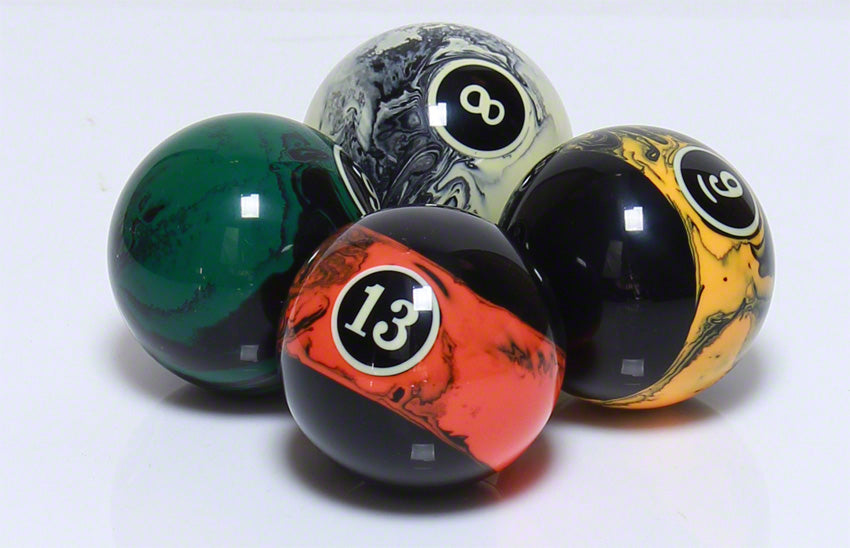 Escalade Sports, Jeu de billes de billard Black Fusion Marble