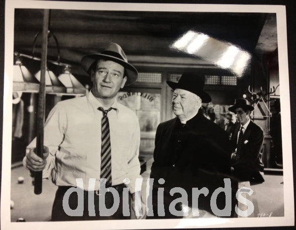 Billiard Library Company, John Wayne & Charles Coburn