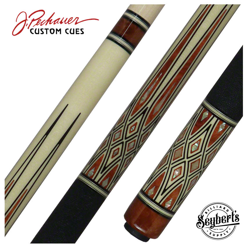 Pechauer, Joseph Pechauer 1 of 1 Holly Wood Elephant Ear Wrap Pool Cue