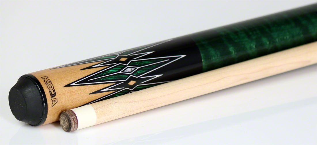 K2, K2 KL180 8 Point Natural/Green/Black Graphic Play Queue W/ 12.50mm LD Shaft