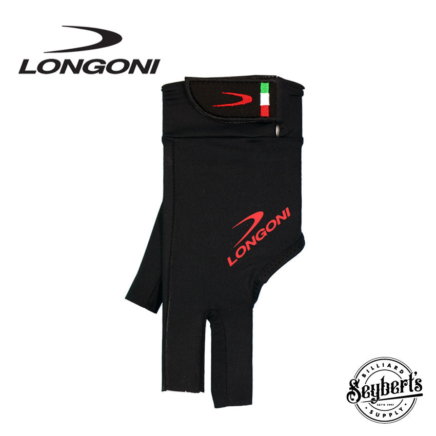 Longoni, Longoni Black Fire 3.0 Gant de billard pour gaucher