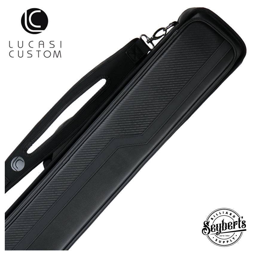 Lucasi, Lucasi 4x8 Black Half Carbon Fiber Soft Case