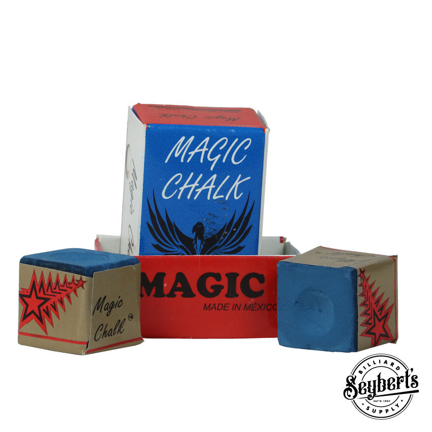 Magic Chalk USA, Magic Chalk 2 Cube Box - Bleu ou Vert