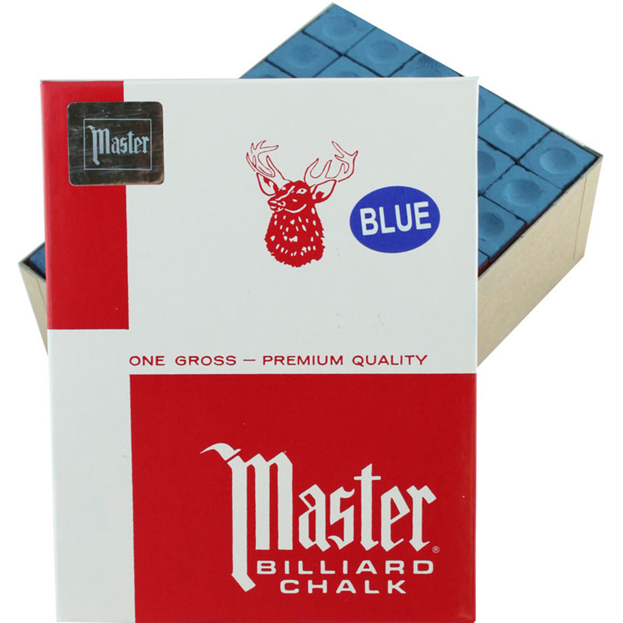 Predator, Master Blue Cue Chalk - 144 Pc Gross