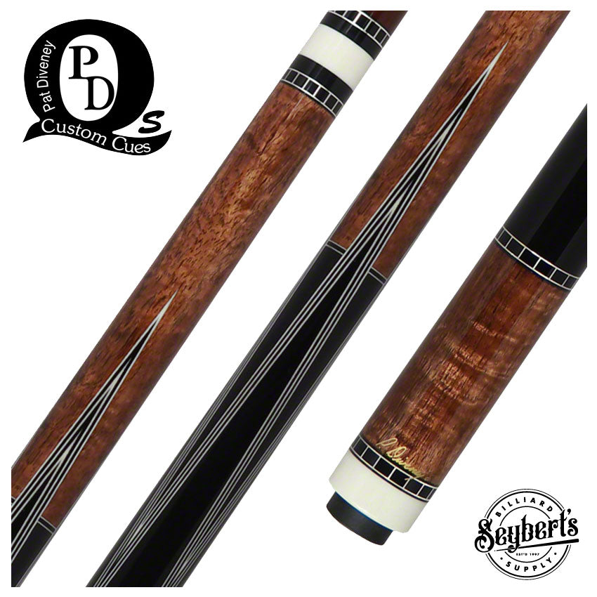 Pat Diveney, Pat Diveney DC2500 Koa Wood Custom Cue