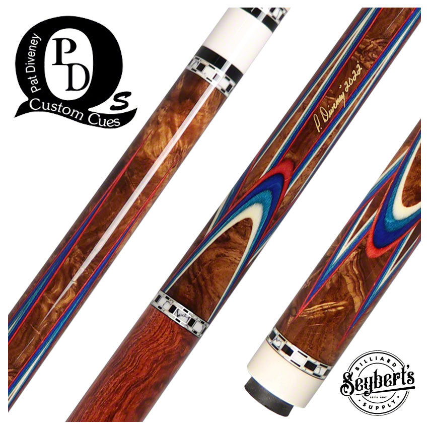 Pat Diveney, Pat Diveney DC4200 Butterfly Custom Cue