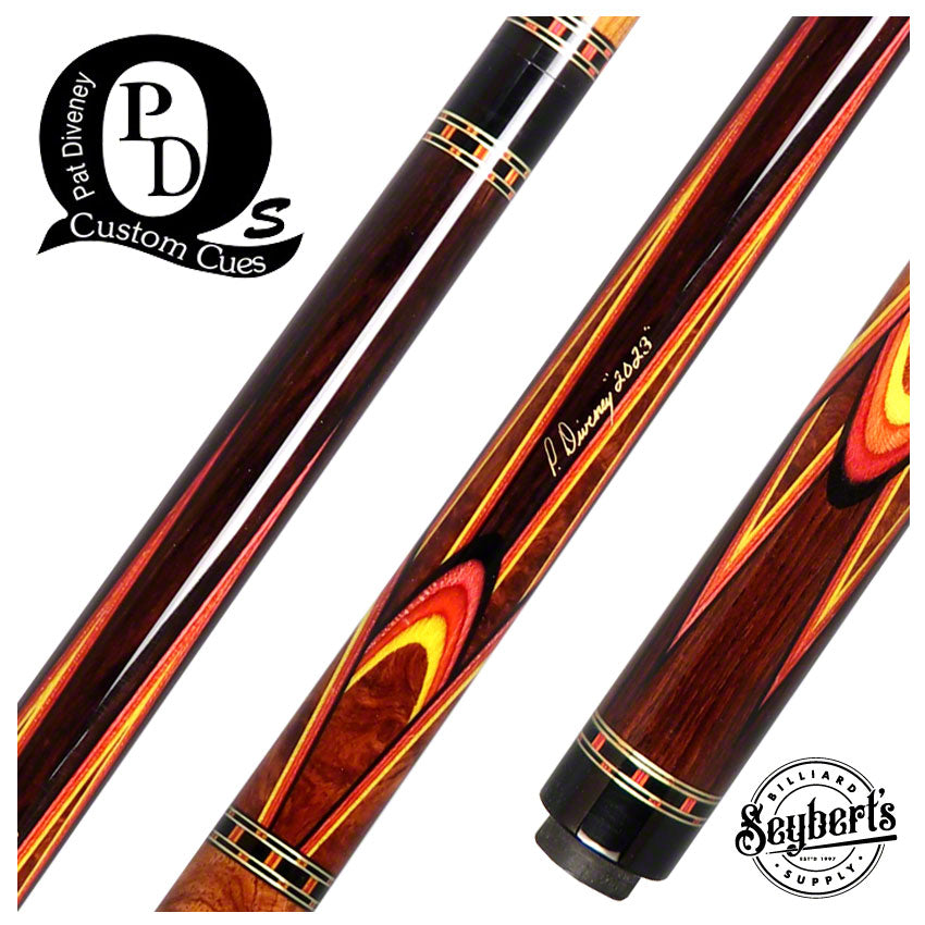 Pat Diveney, Pat Diveney DC4500 Butterfly Custom Cue