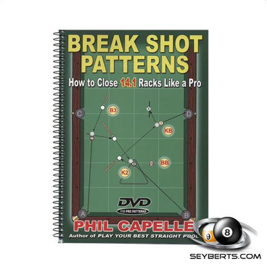 Phil Capelle, Phil Capelle Break Shot Patterns Livre avec DVD