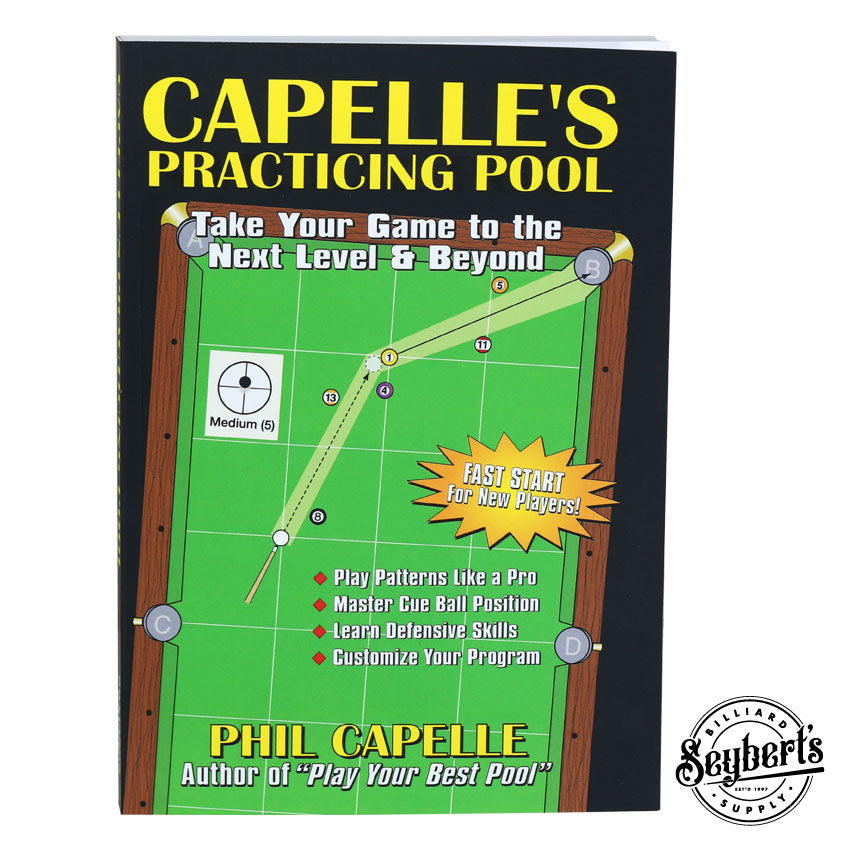 Phil Capelle, Phil Capelle Practicing Pool Book