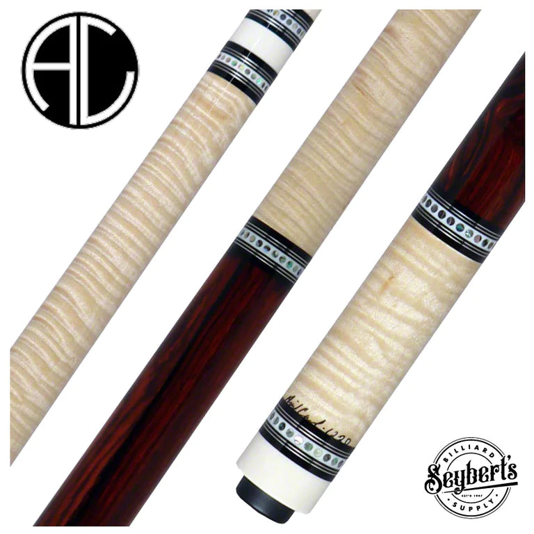 Ariel Carmeli, Queue de billard Ariel Carmeli Custom Cocobolo Curly Maple