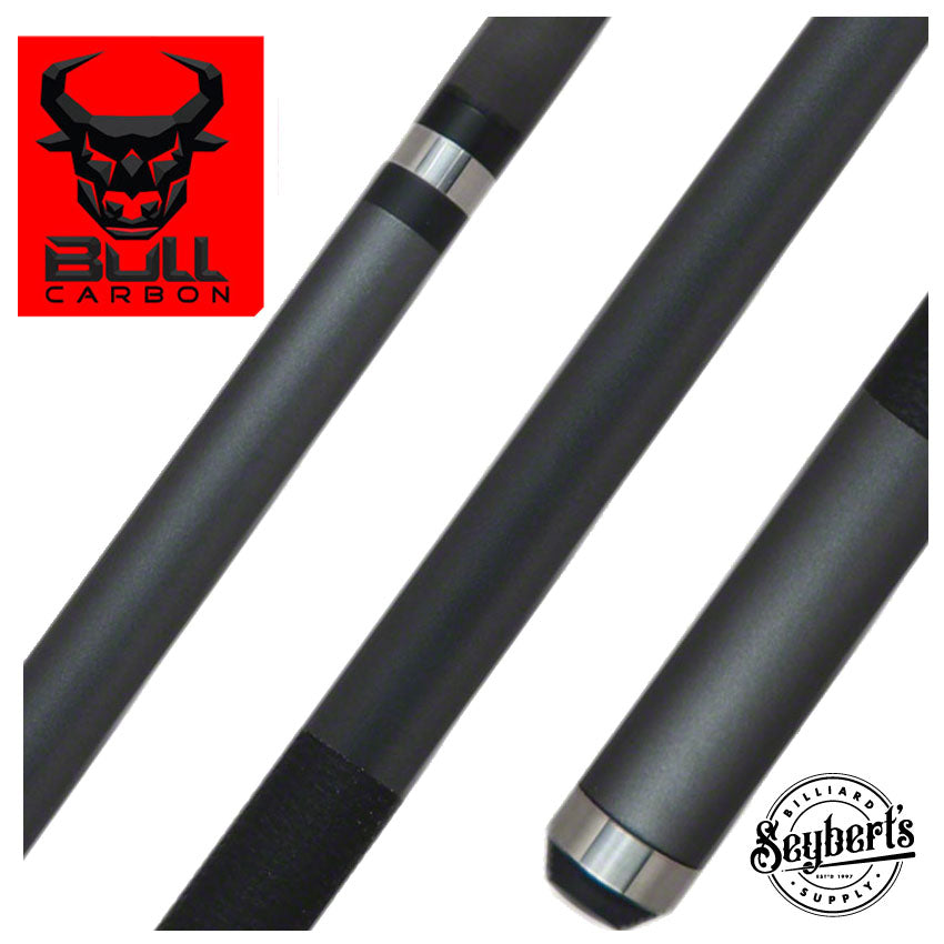 Bull Carbon, Queue de billard Bull Carbon LD10 Gun Metal avec manche Bull Carbon