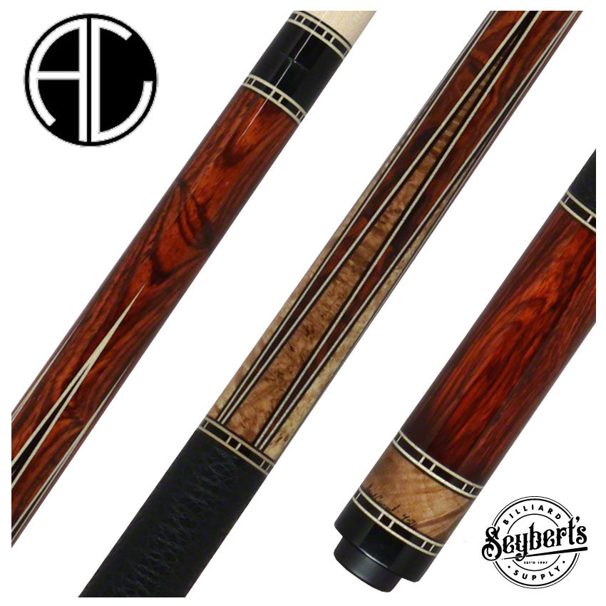 Ariel Carmeli, Queue de jeu Ariel Carmeli Custom 6 Point Cocobolo