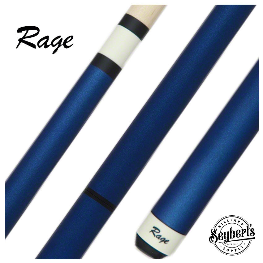 Rage, Rage Matte Blue Heavy Hitter 25oz Jump / Break Cue