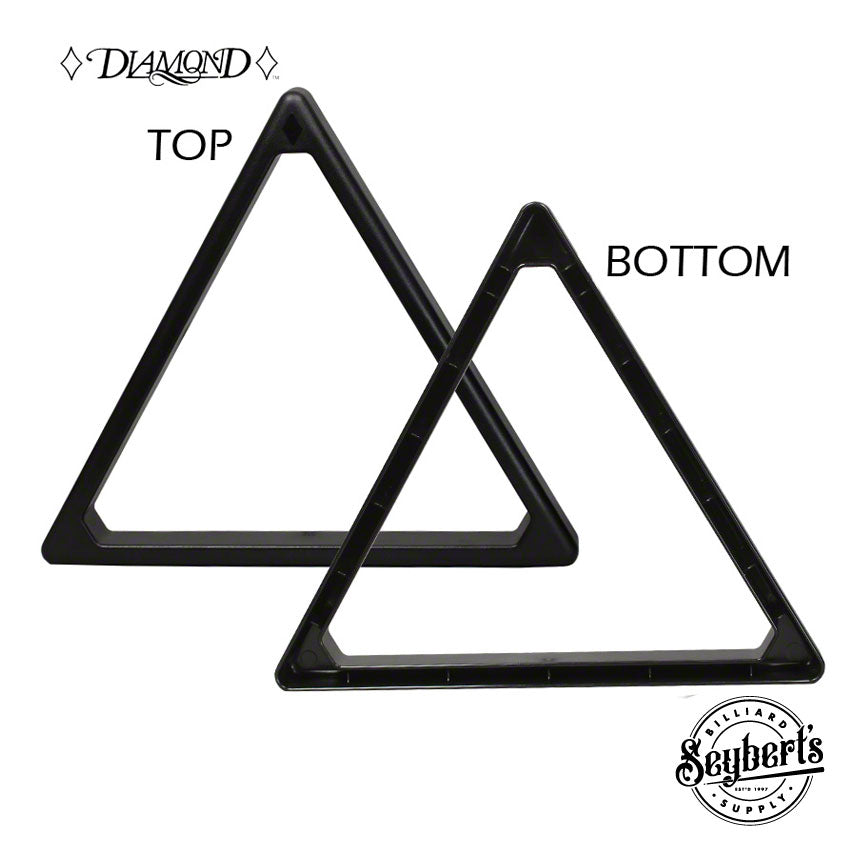 Diamant, Support de billard à 8 boules en polycarbonate Diamond Triangle