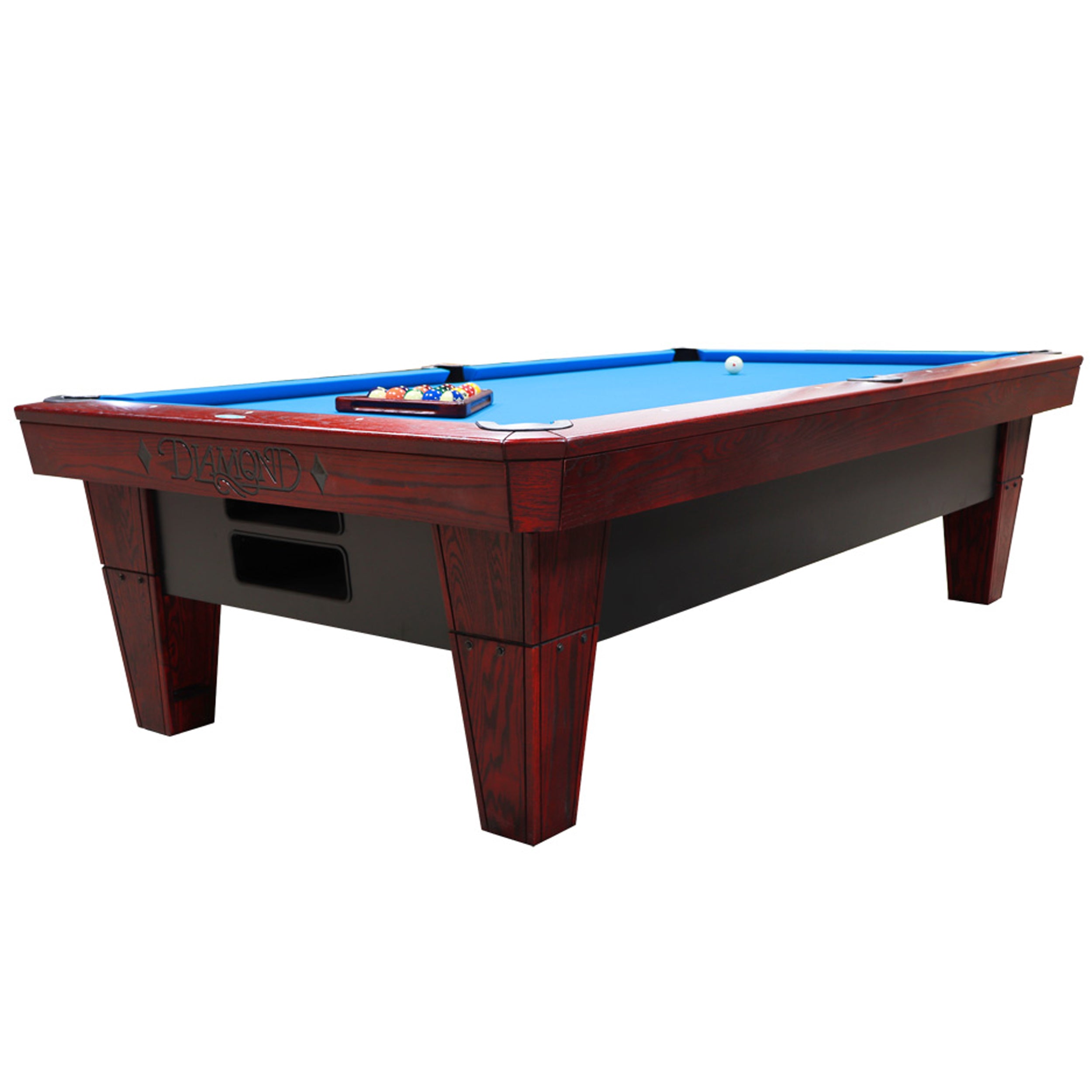 Billard D&L, Table de billard Pro-Am de 9 pieds en chêne cerisier