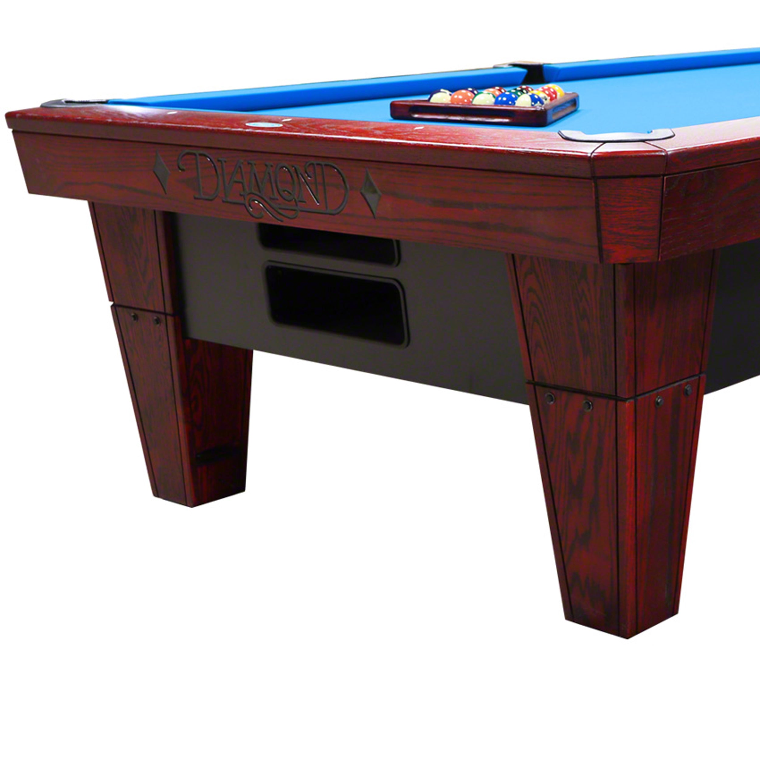 Billard D&L, Table de billard Pro-Am de 9 pieds en chêne cerisier