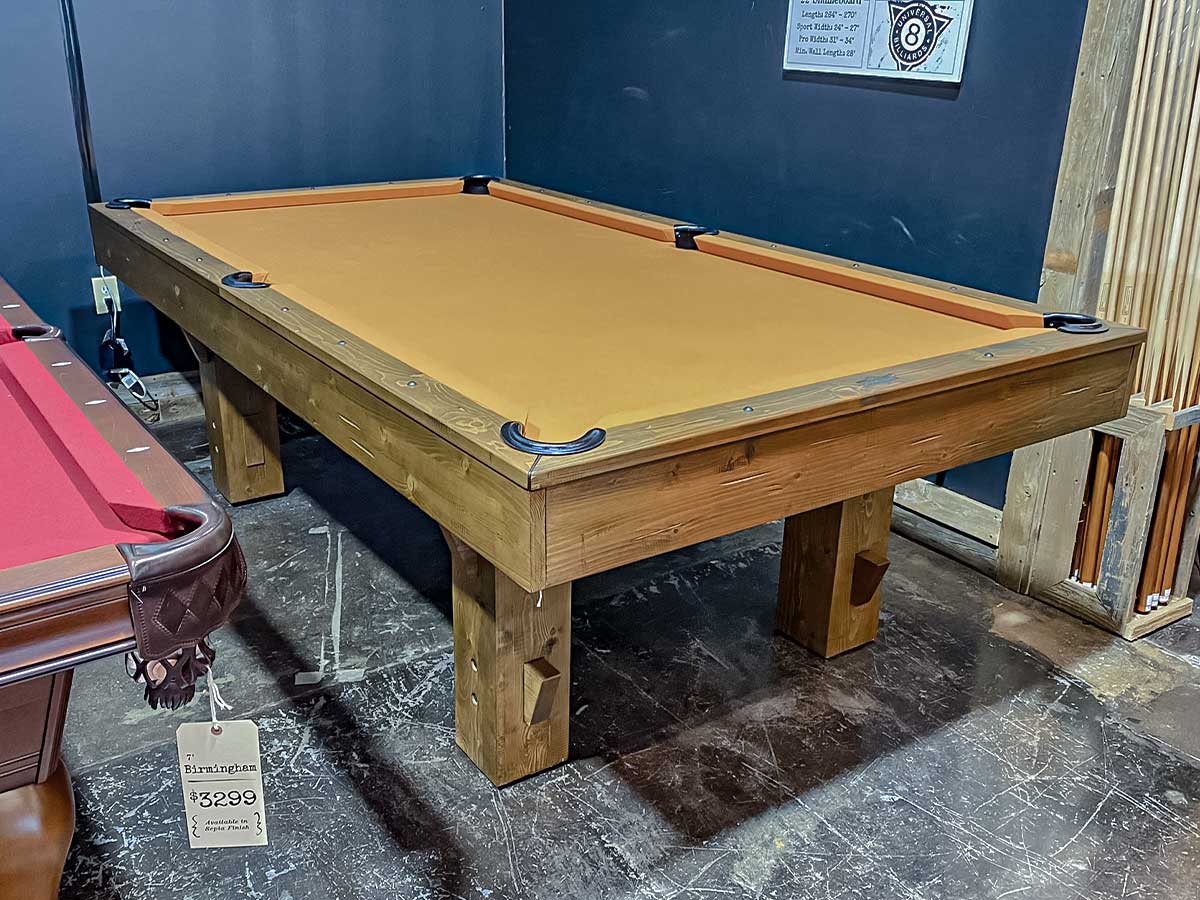 Héritage américain, Table de billard de Londres