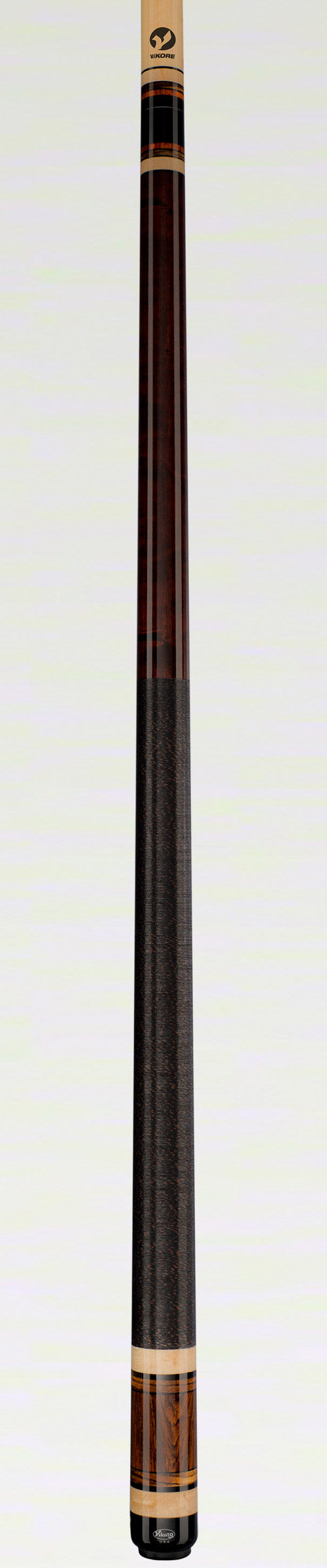 Viking, Viking B3500 Coffee Stain Cocobolo Ebony Poo Cue W/ Vikore Shaft