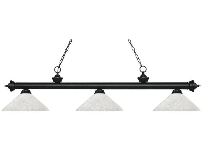 Z-Lite, Z-Lite Riviera Matte Black avec Angle White Linen Light